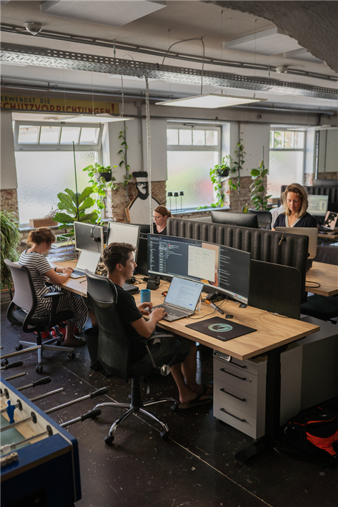 Co-Working-Space WerkDrei © Unsere Tischlerei