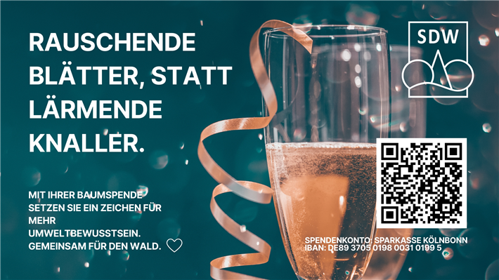 Die Spendenaktion „Bäume statt Böller