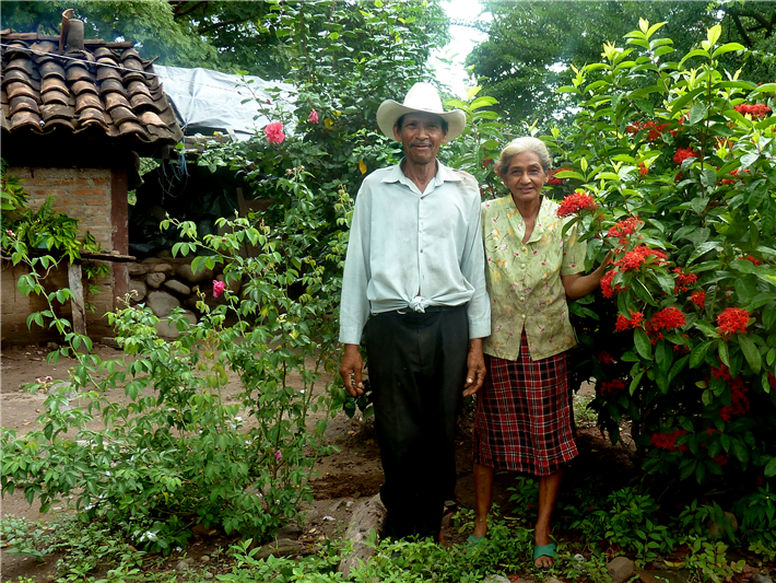 Am Programm teilnehmende lokale Familie. © myclimate