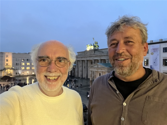 Peter Spiegel und Bernhard Hanel, die für den Erfolg dieser Initiative sehr eng zusammenarbeiten. © privat