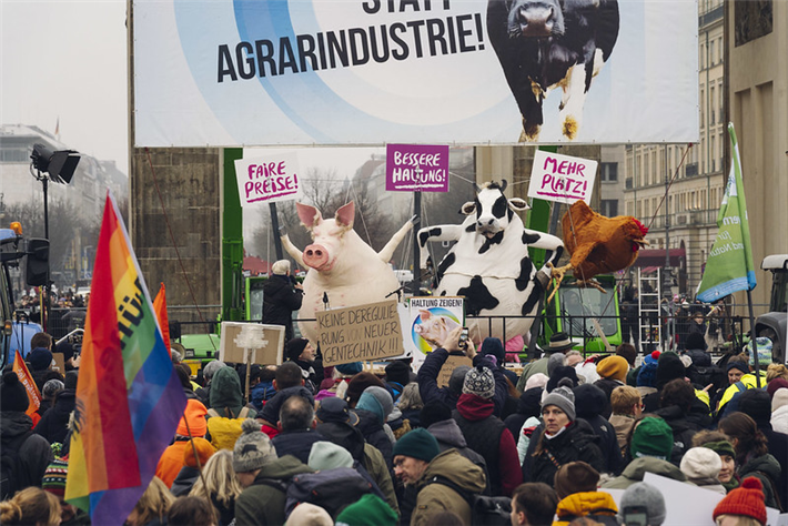 &copy; Moritz Richter / www.wir-haben-es-satt.de