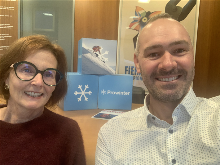 Brand Managerin Geraldine Coccagna und Kai Platz &copy; Kai Platz