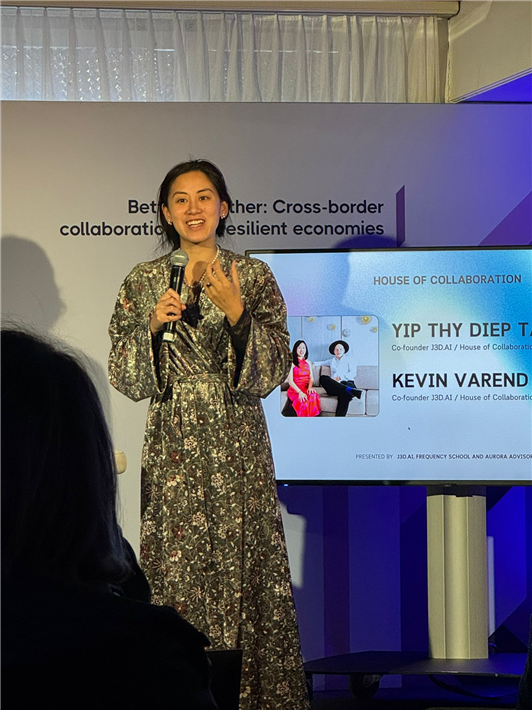 Yip Thy Diep Tha, Co-Founder j3d.ai and collaboration house &copy; Anabel Ternès von Hattburg