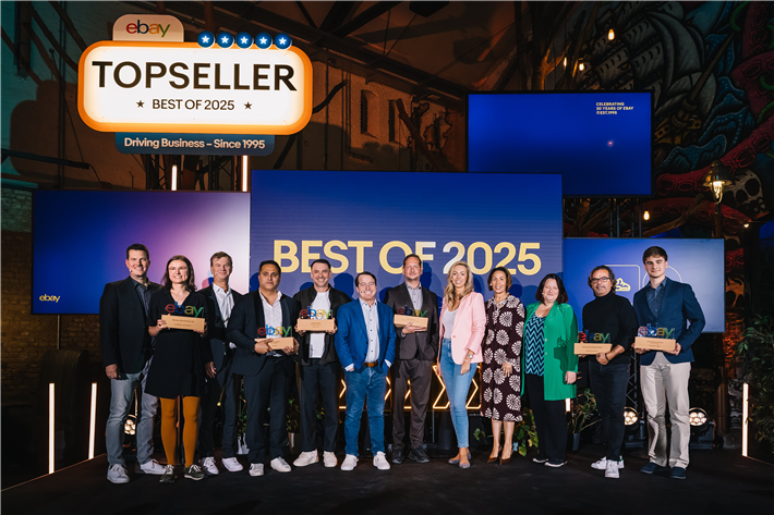 Die Gewinner der eBay Händler-Awards 2025 © eBay