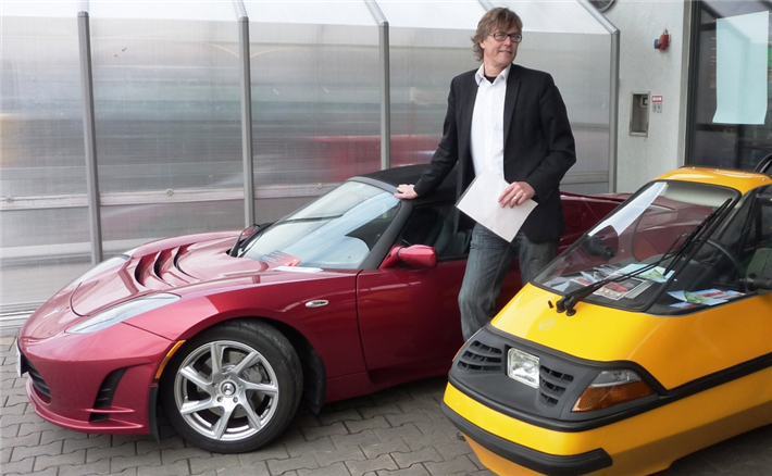 forum-Chefredakteur Fritz Lietsch - seit 30 Jahren nur elektrisch unterwegs - von den Pioniertagen bis heute. &copy; Fritz Lietsch