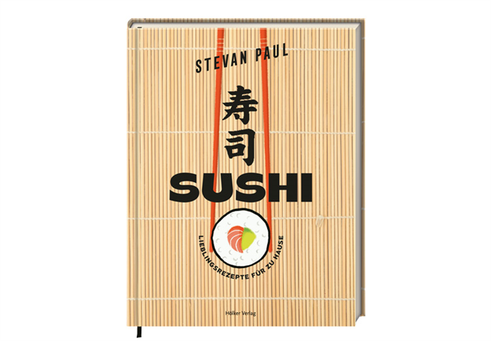 Gewinner des Deutschen Kochbuchpreises 2025: Stevan Paul´s Sushi-Kochbuch. Dem Thema Nachhaltigkeit ist hier eine eigene Seite gewidmet.