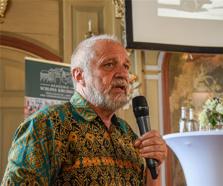 Bernward Geier, ehemaliger Direktor von IFOAM Organics International &copy; Akademie Schloss Kirchberg
