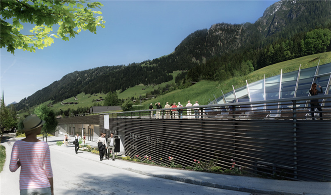 Congress Centrum Alpbach inmitten der Tiroler Alpen © sonaar