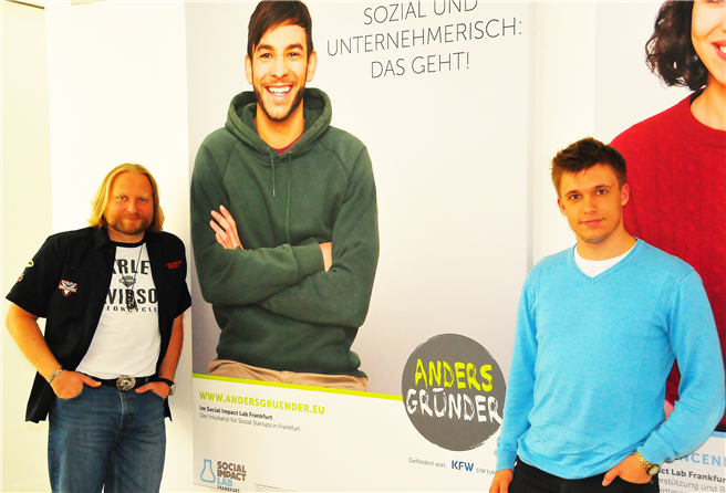 Gründer Christian Deiters und Co-Gründer Torsten Schreiber. © social-startups.de