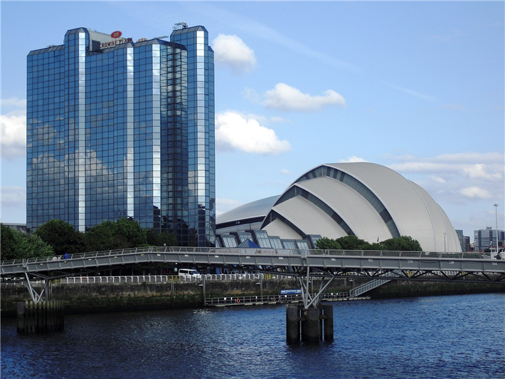 Zumindest das Ambiente ist nachhaltig: Der Scottish Event Campus (SEC) wurde mit dem Gold Green Tourism Award ausgezeichnet und hat sich verpflichtet, die Umweltauswirkungen seines Betriebs zu reduzieren. © James Glen, pixabay.com
