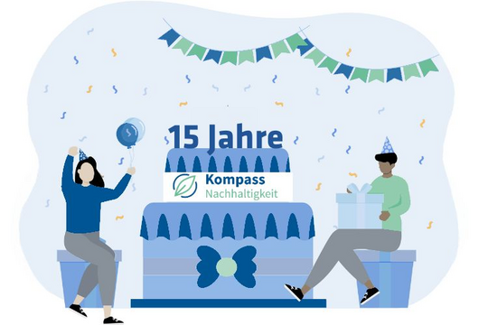 Seit 15 Jahren: faire und umweltbewusste Beschaffung mit dem Kompass Nachhaltigkeit