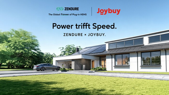 Zendure und Joybuy bringen KI-gestützten Heimspeicher mit Same-Day-Lieferung in deutsche Haushalte