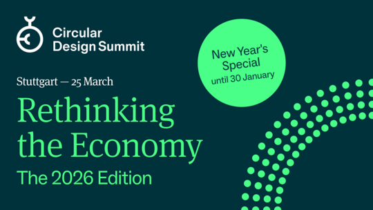 Circular Design Summit 2026, 25. März in Stuttgart