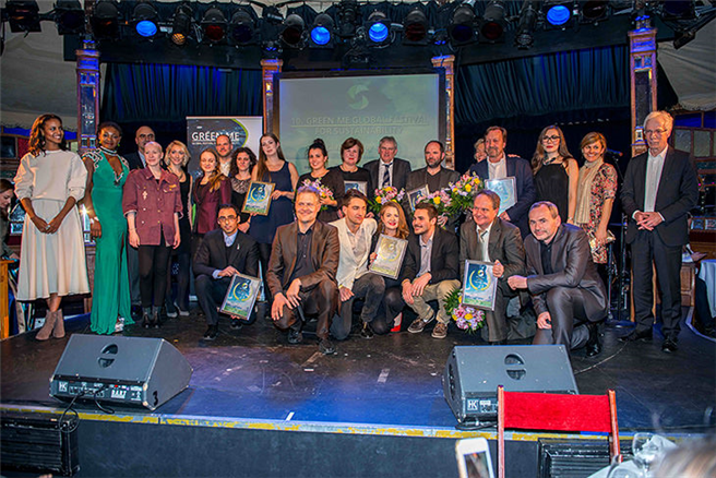 Ein Dank an alle Unterstützer des Green Me Festival for Sustainability Berlin 2017. © Ernst Kaczynski