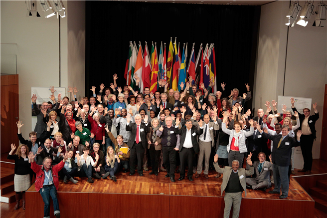 Teilnehmer des Internationalen Umweltkonvents in Freiburg. © European Environment Foundation