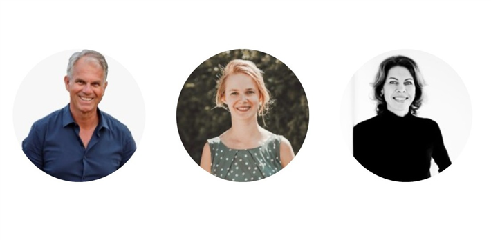 Frank Siebke (ESGready), Johanna Schwarz (forum future economy) und Angelika Mühleck (ESGready) sind Ihre Ansprechpartner:innen für die Events und modieren diese.