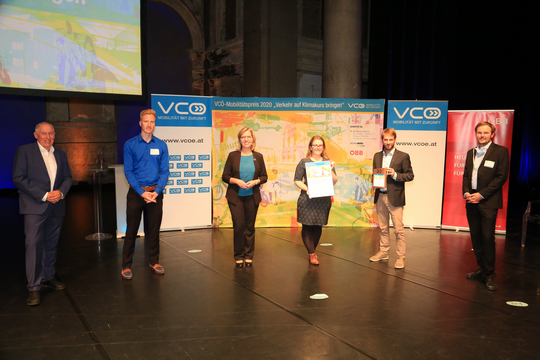 VCÖ-Mobilitätspreis 2020 für das Projekt SUPERBE