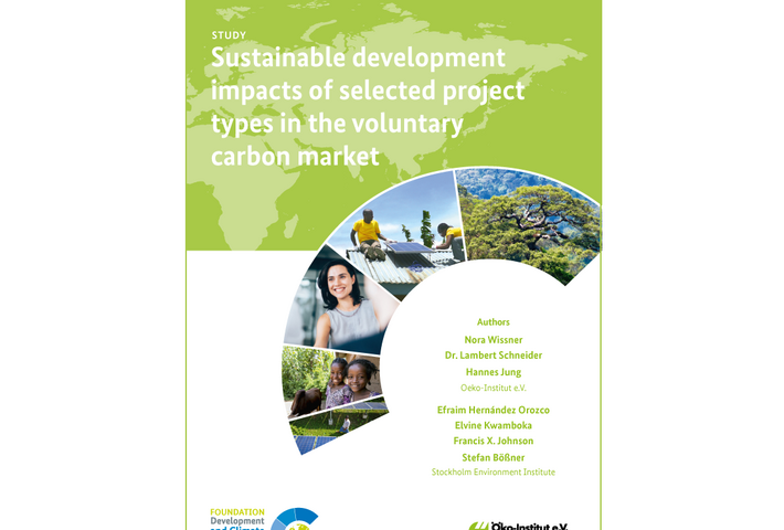 Zweite Studie von Öko-Institut und Stiftung Allianz für Entwicklung und Klima: