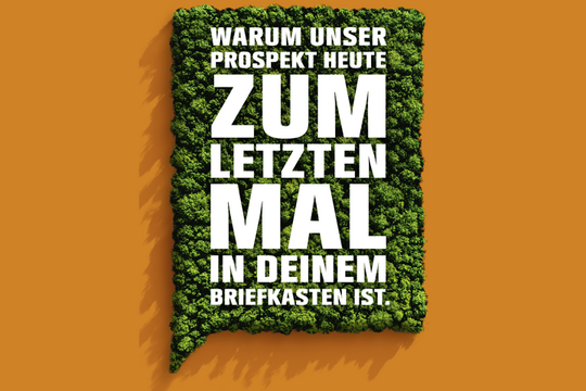 Keine Prospekte mehr