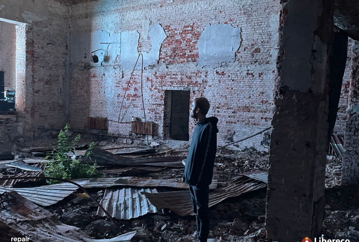 Ukraine: Raven und Räumen mit Repair Together

