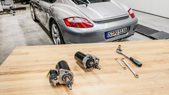 Kreislaufwirtschaft: Wie Porsche defekte Fahrzeugbauteile aufbereitet