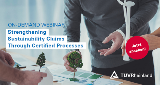 Zertifizierte Prozesse: Nachhaltigkeit transparent gemacht
