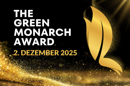 GREEN MONARCH Award Night 2025 am 2. Dezember in Berlin