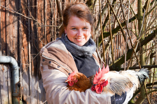 Tag des Zweinutzungshuhns am 22. Januar
