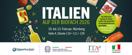 Italien zeigt Bio-Kompetenz auf der BIOFACH