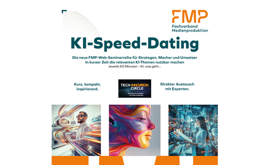 Neue FMP-Online-Seminarreihe: KI Speed-Dating