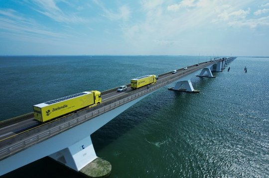 Solarzellen auf Fahrzeugen können die Netzbelastung in Europa erheblich senken