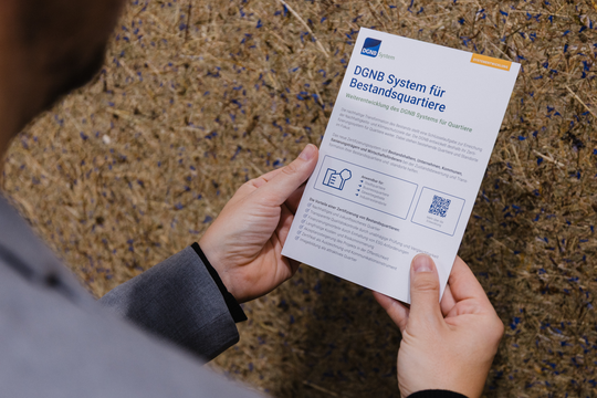DGNB entwickelt neues Zertifizierungssystem für Bestandsquartiere