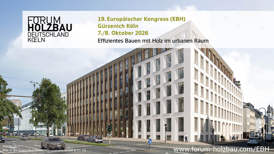 Effizientes Bauen mit Holz im urbanen Raum