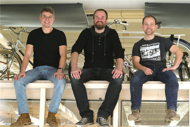 Das SWOP-Team Thomas Gärtner, Christoph Kastenbauer und Matthias Hoffmann © SWOP-Team